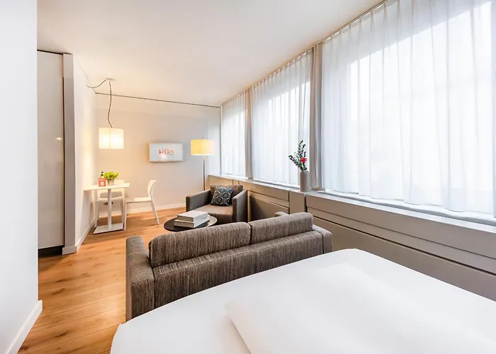 شقة فندقية Brera Serviced Frankfurt Oper 4*