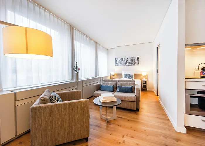 شقة فندقية Brera Serviced Frankfurt Oper