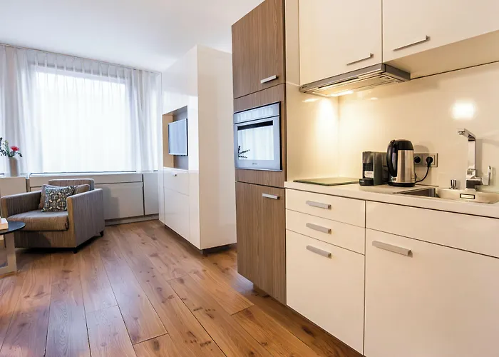 شقة فندقية Brera Serviced Frankfurt Oper 4*